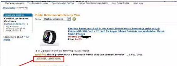 亞馬遜移除review流程