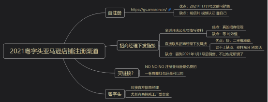 2021年亞馬遜全球開店店鋪注冊渠道