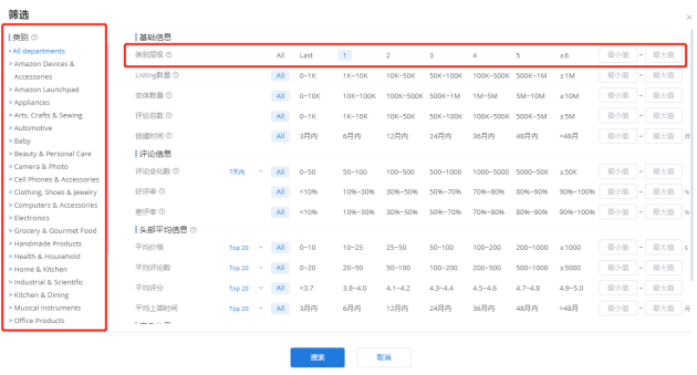 怎么通過廣大大尋找亞馬遜潛力品類?