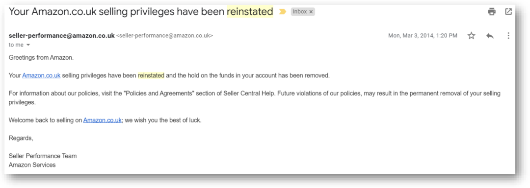 【干貨】Richard第43期-亞馬遜賣家必須知道的申訴過審秘訣