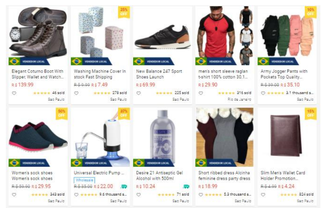 【Shopee市場周報】蝦皮巴西站2020年12月第3周市場周報