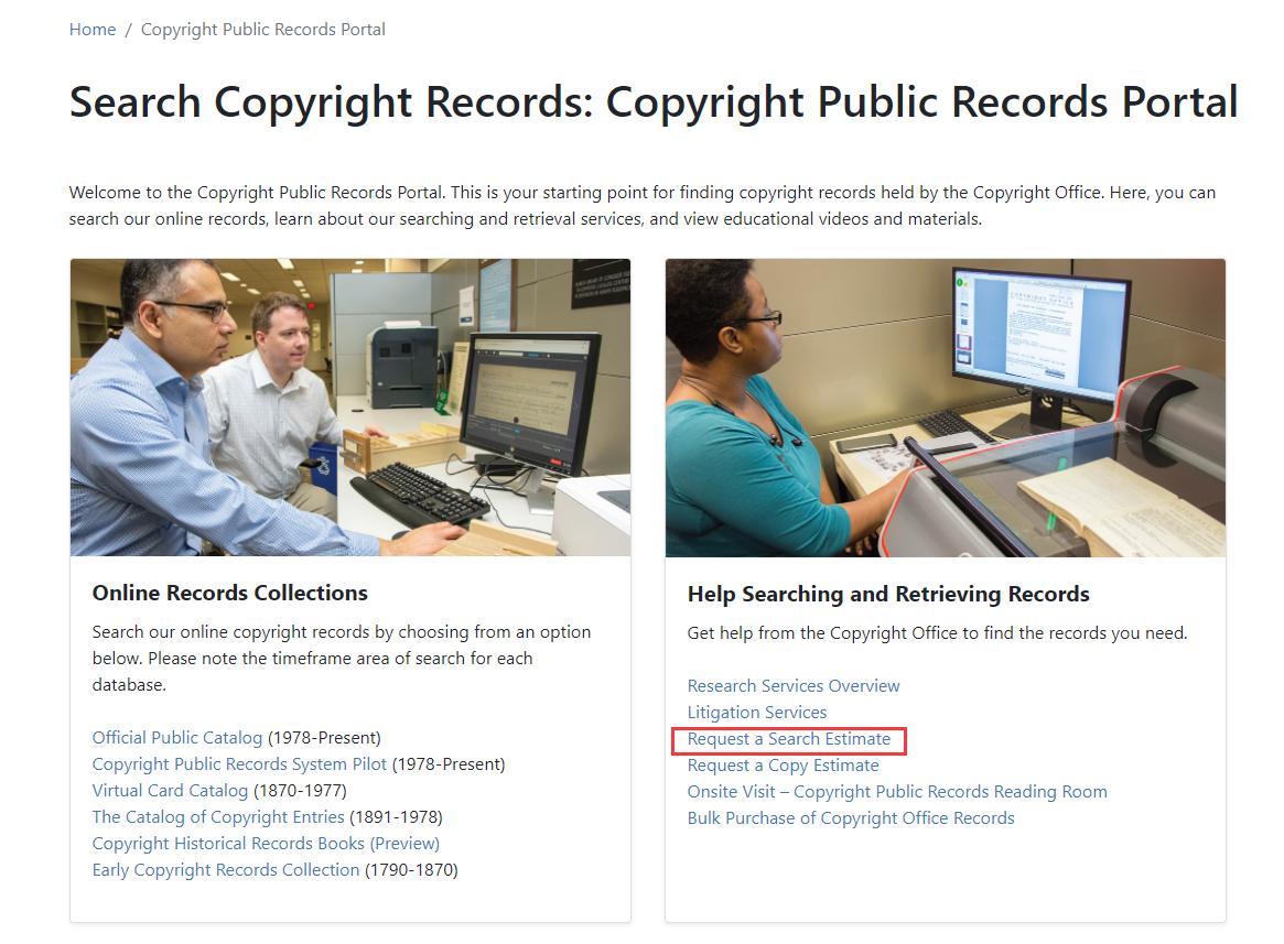 美國(guó)版權(quán)注冊(cè)-查詢(xún)篇